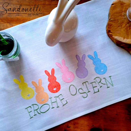 Oster Set 01 – ITH Stickdateien für Bestecktaschen & Tischdeko