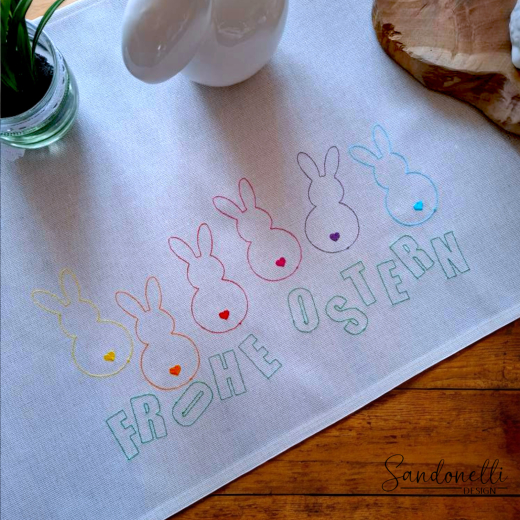 Oster Set 01 – ITH Stickdateien für Bestecktaschen & Tischdeko