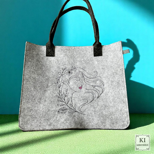 Beauty Set inkl. ITH Taschen | Kosmetik & Make-up Stickdateien | ab 10x10 cm