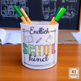 Schule Set 01 inkl. ITH Stickdateien | Schulkind, Einschulung & Abschied | ab 10x10 cm