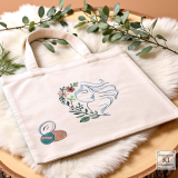 Beauty Set inkl. ITH Taschen | Kosmetik & Make-up Stickdateien | ab 10x10 cm