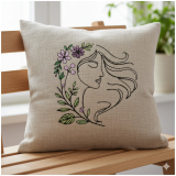 Beauty Set inkl. ITH Taschen | Kosmetik & Make-up Stickdateien | ab 10x10 cm